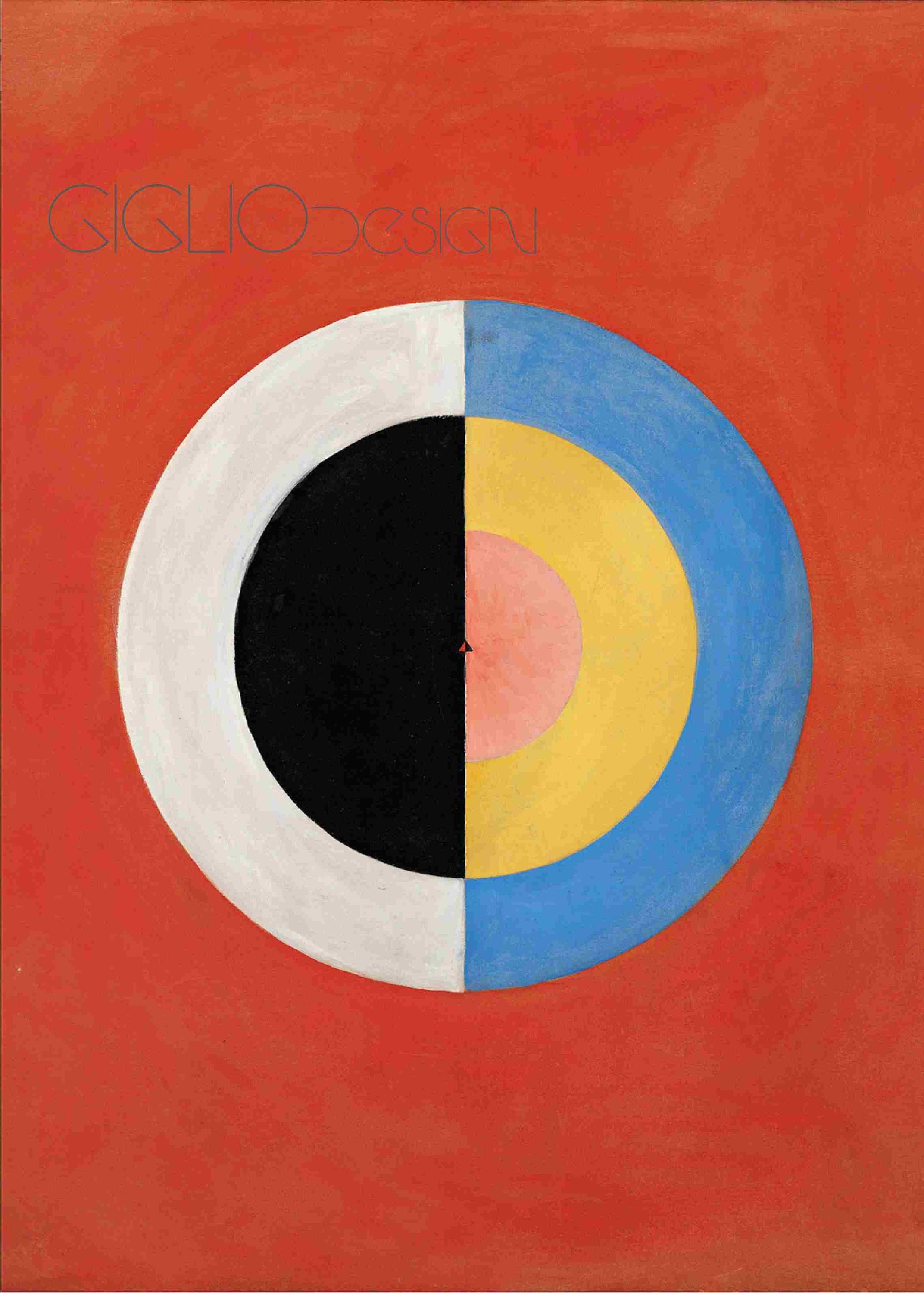 HILMA Af KLINT SVANEN Hilma Af Klint Print Poster Wall Art Abstract Art