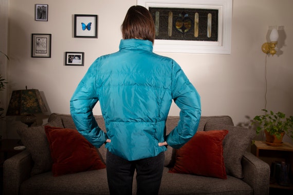 Vintage Teal Puffer - image 4