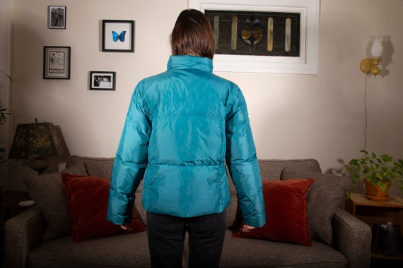 Vintage Teal Puffer - image 5