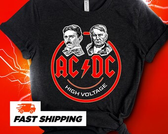 Tesla Edison Acdc | Etsy UK