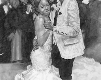 Live Wedding Painting