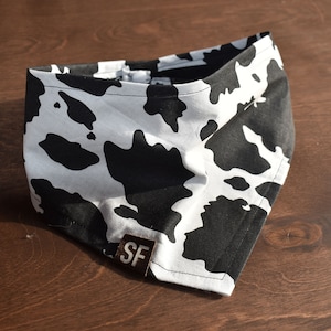 Cow Print Bandana