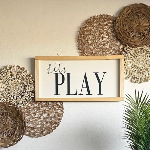Boho Basket Wall Wicker Wall Baskets Wall Decor Woven Wall Etsy