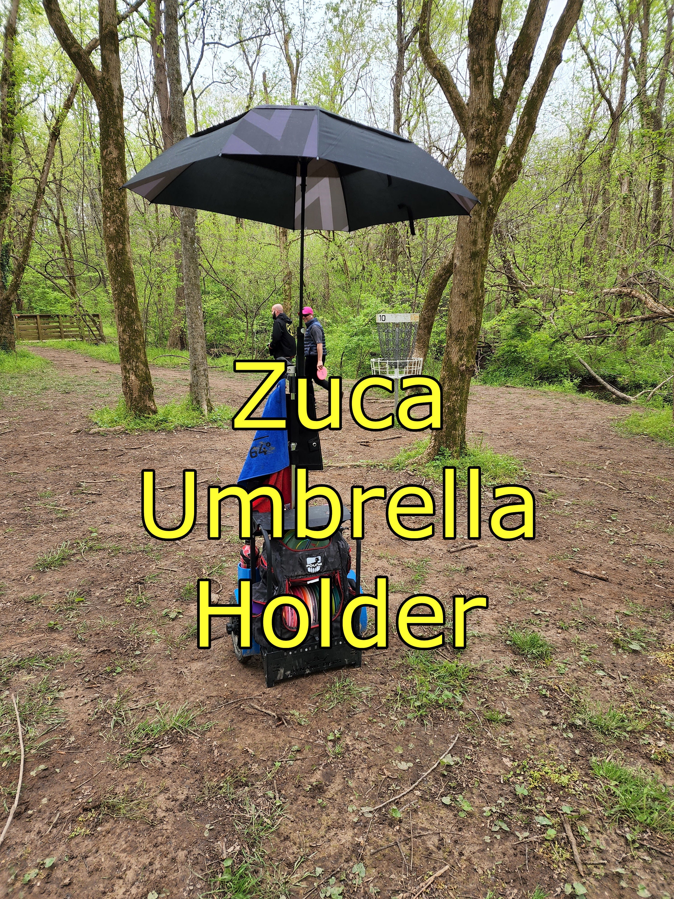 Stand bag umbrella holder : r/golf