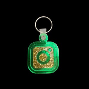 Instagram share Social Media Keychain