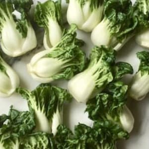 Extra Dwarf Baby Pak Choi, 200 Seeds, Chinese Cabbage Dwarf Bok Choy Asian Vegetable Heirloom Non-GMO US Farm Free Shipping SmilingSeeds