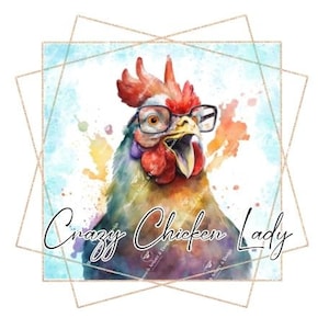 Verrückte Huhn Lady PNG | Huhn Clipart | Huhn PNG | Lustiges Huhn | Hahn | Huhn | Huhn Sublimation | Verrücktes Küken