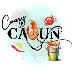 Crazy Cajun | Geaux | Crawfish | Creole | Swamp Life | Shrimp | Mardi Gras | NOLA Louisiana | Swamp Puppy | Birthday Party Digital Download