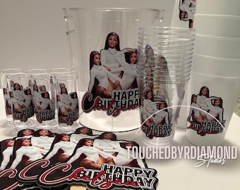 Cubo de fiesta personalizado / Paquete de cubo de hielo para celebración personalizado