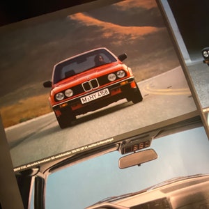 BMW 316 318i 320i 323i Autobroschüre, Oldtimermappe, BMW Oldtimerbroschüre