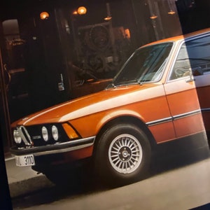 BMW 316 318 320 323i Car Brochure – Vintage BMW Classic Car Folder – Collectible BMW Marketing Brochure for Car Enthusiasts