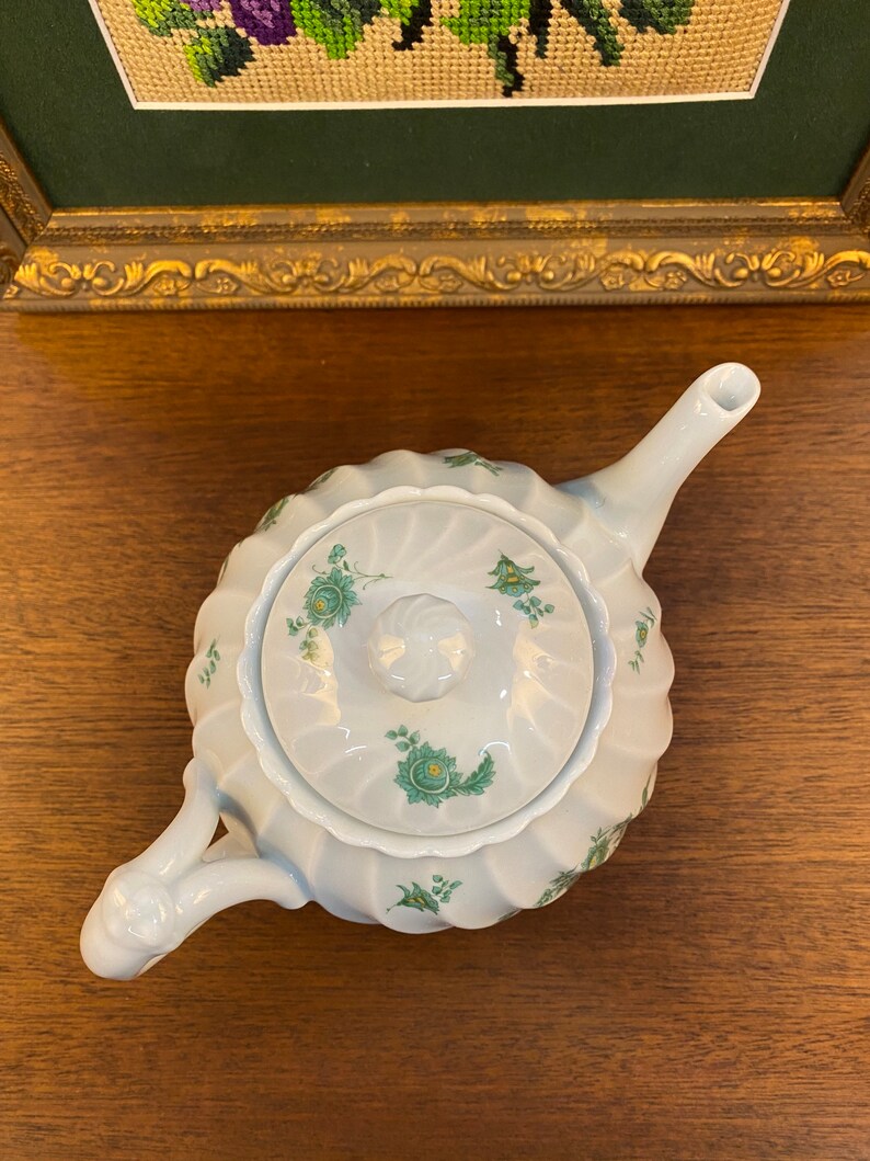 Haviland Limoges Porcelain Tea Pot First Quality Limoges Etsy