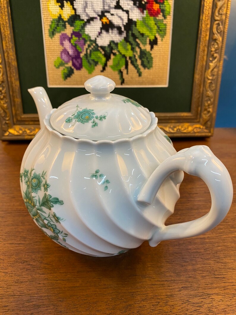 Haviland Limoges Porcelain Tea Pot First Quality Limoges Etsy