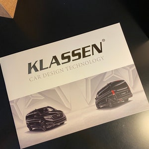 Mercedes Benz Car Brochure, Car Folder,  Mercedes Benz Car Brochure