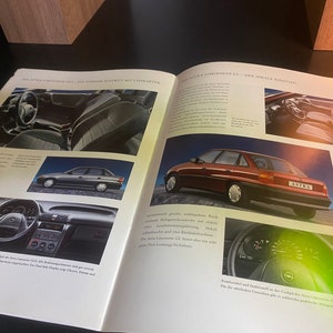 Opel Astra Classic Car Brochure, Vintage Car Folder, Classic Car Brochure