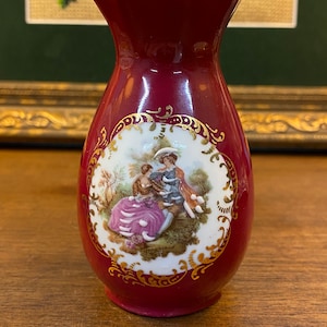 Vintage porcelain Miniature object, Limoges porcelain, collectible item