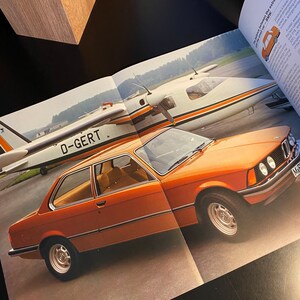 Brochure voitures anciennes BMW, pochette voitures anciennes, brochure voitures anciennes BMW