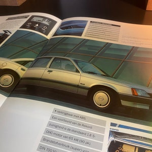 Opel Van Corsa Classic Car Brochure, Vintage Car Folder,   Classic Car Brochure