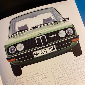 BMW Classic Car Broschüre, Oldtimer-Folder, BMW Classic Car Broschüre