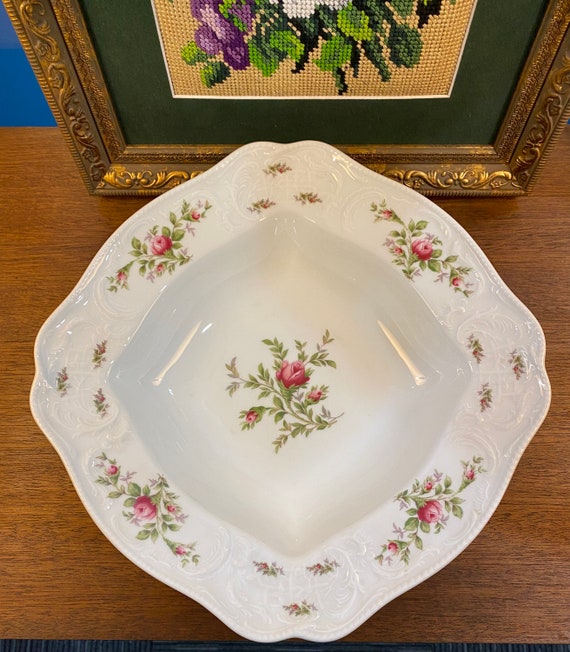 Rosenthal Porcelain Classic Rose Dinnerware Salad Bowl Etsy