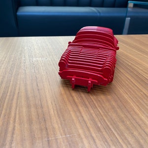 Porsche 911 Diecast Handmade Car Silhouette, Porsche Collection Cars, 1/18 Scale Porsche 911 Car Sculpture, Parametric car