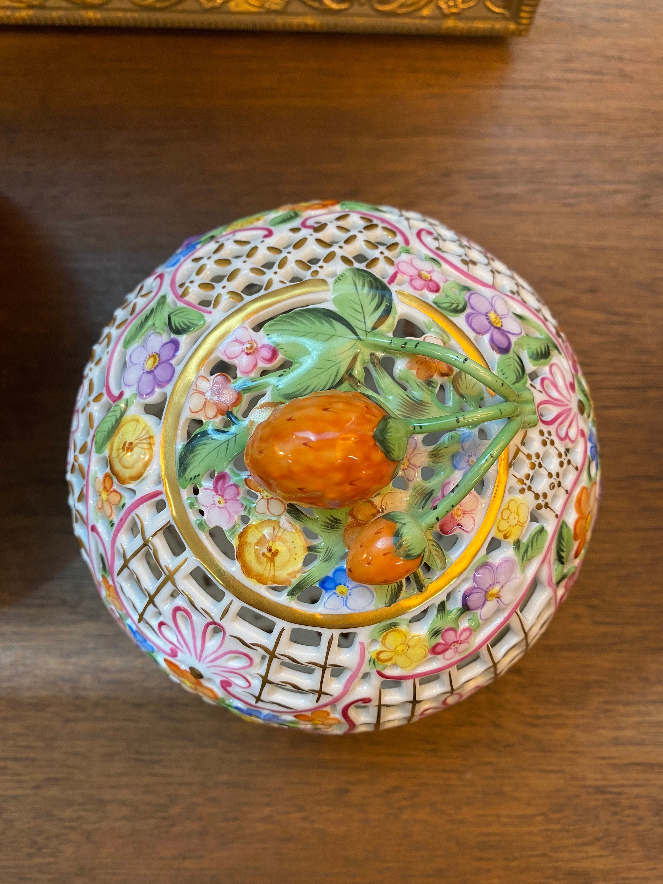 Herend Hungary, Openwork, Flowers, Porcelain Bowl With Lid, Jewelry Box, First Quality, Excellent Condition - Etsy Herend Hungary, Openwork, Flowers, Porcelain Bowl With Lid, Jewelry Box, First Quality, Excellent Condition - Etsy