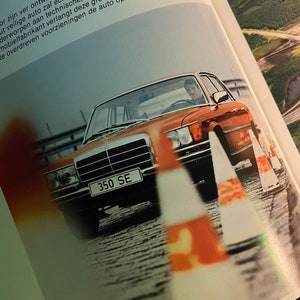 Mercedes Benz Car Brochure, Vintage Car Folder,  Mercedes Benz Classic Car Brochure