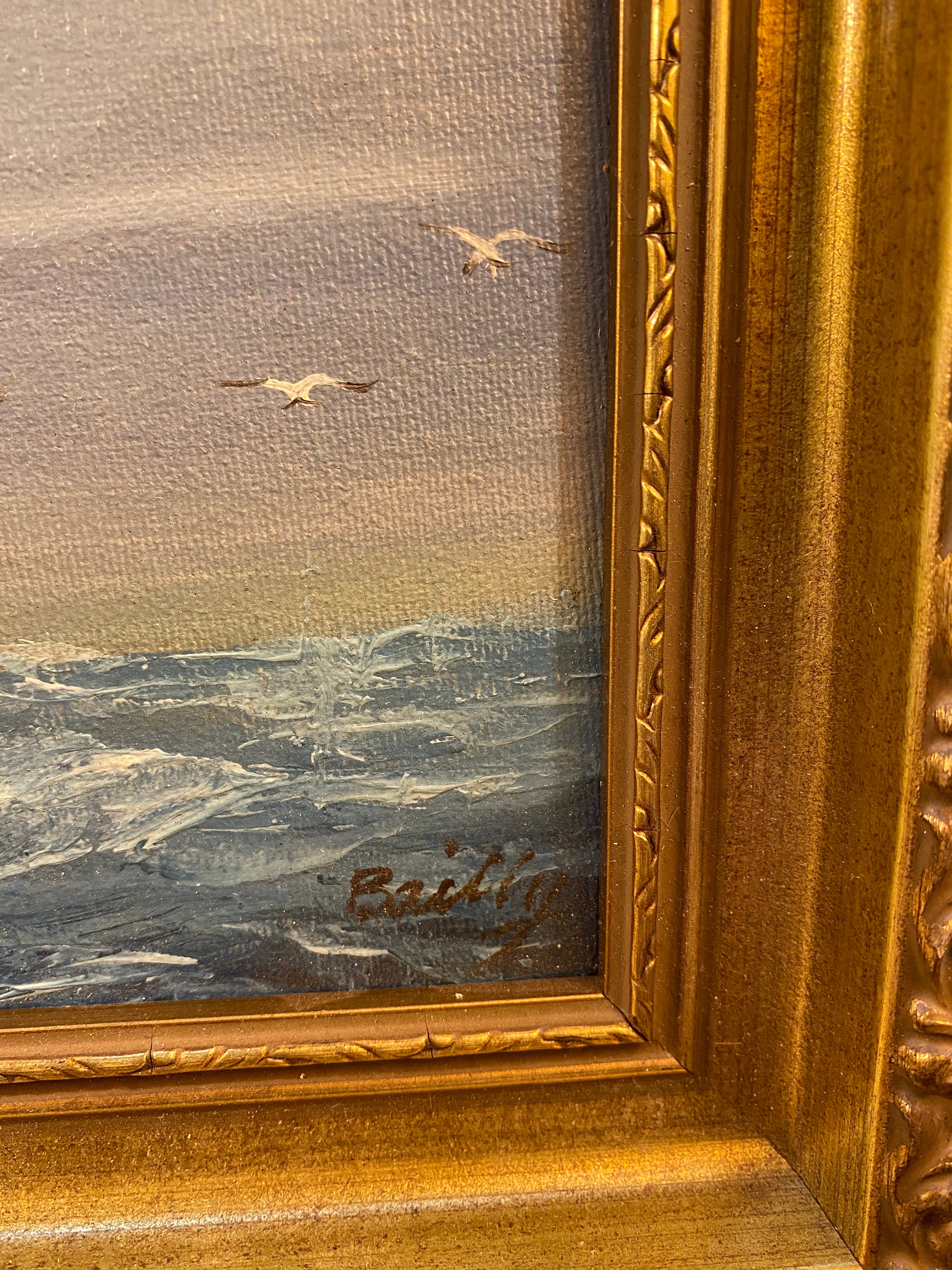Artist Signed Oil Painting, Wooden Framed, Art - Etsy
