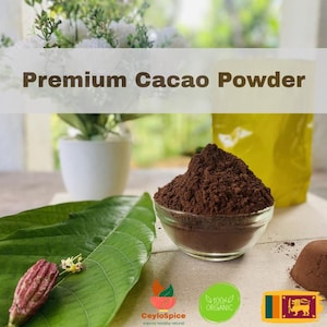Ceylon kakaopulver | 100 % naturlig osötad kakao