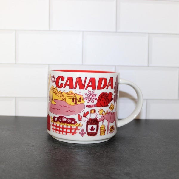 Starbucks Canada Been There Series Mug 14oz Coffee Cup