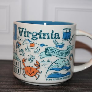 10 oz mug set Aqua 1900 10 oz Mug, Set of 4