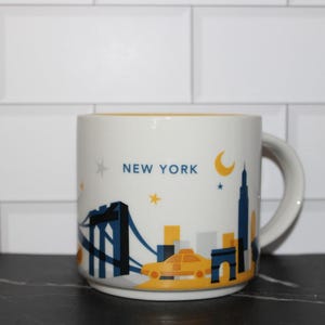 New York City Starbucks Mug - Etsy