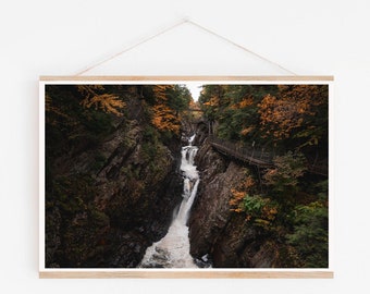 Adirondack Waterfall Photography Print: High Falls Gorge, NY