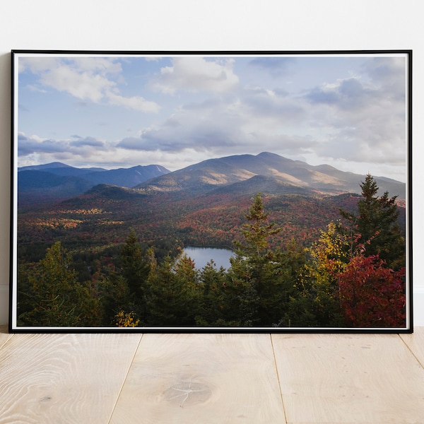 Autumn Days at Heart Lake | Adirondack Mountains | High Peaks | New York Wall Art | Nature Prints | Home Decor Wall Art