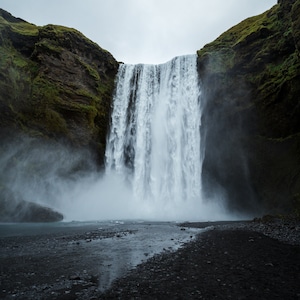 Skogafoss Waterfall, Iceland Landscape Photography, Iceland Waterfalls, Iceland Travel Photography, Nature Photography, Ring Road Travel