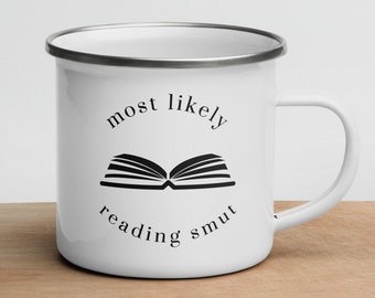 Reading Smut Mug | reading mug, bookish mug, gift for readers, book lovers, fantasy smut, romantasy
