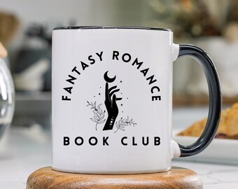 Fantasy Romance Book Club Coffee Mug | gift for readers, book lovers, reading mug, book trope, romance reader gift, fantasy reader