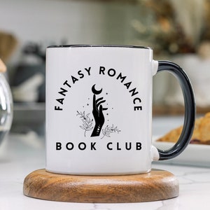 Fantasy Romance Book Club Coffee Mug | gift for readers, book lovers, reading mug, book trope, romance reader gift, fantasy reader