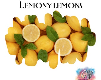 Lemony Lemons : Fresh Lemon Scent by GlitterWicks