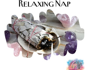 Relaxing Nap: Lavender & Sage Scent by GlitterWicks