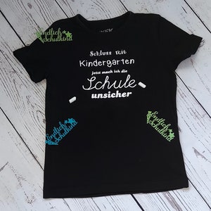 Iron-on patch | Kindergarten graduation | First day of school | Personal gift | Iron-on patch | First day of school | T-shirt
