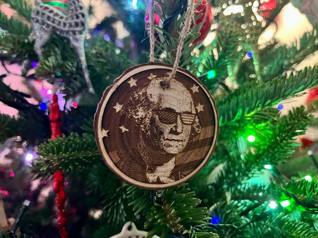 President Washington and Abraham Lincoln Freedom Ornament