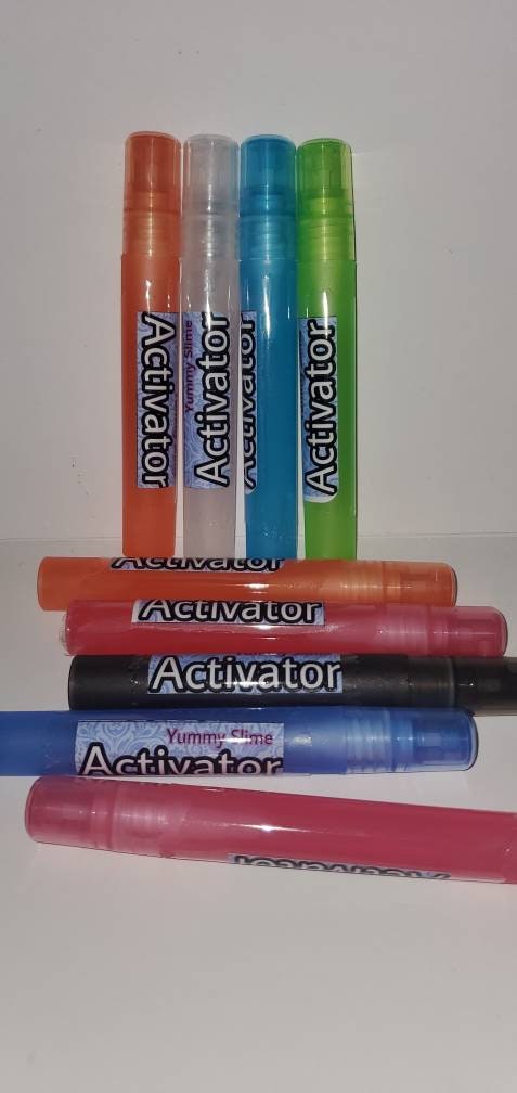 Slime Activator Kit the King's Cache 1oz Spray, 10oz Refill, & Easy Refill  Funnel 