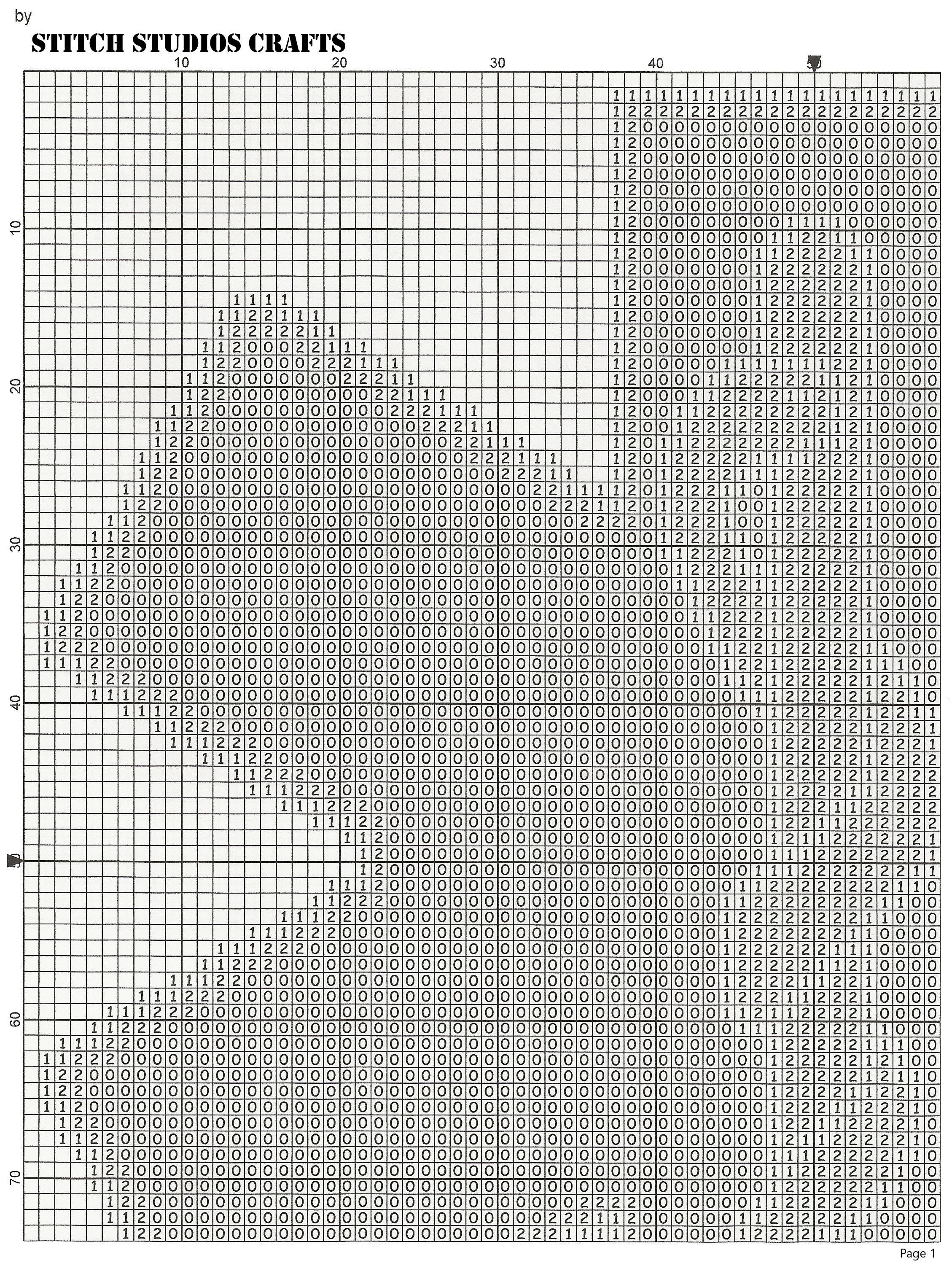 EMS Symbol Cross Stitch Pattern PDF, Printable Pattern - Etsy