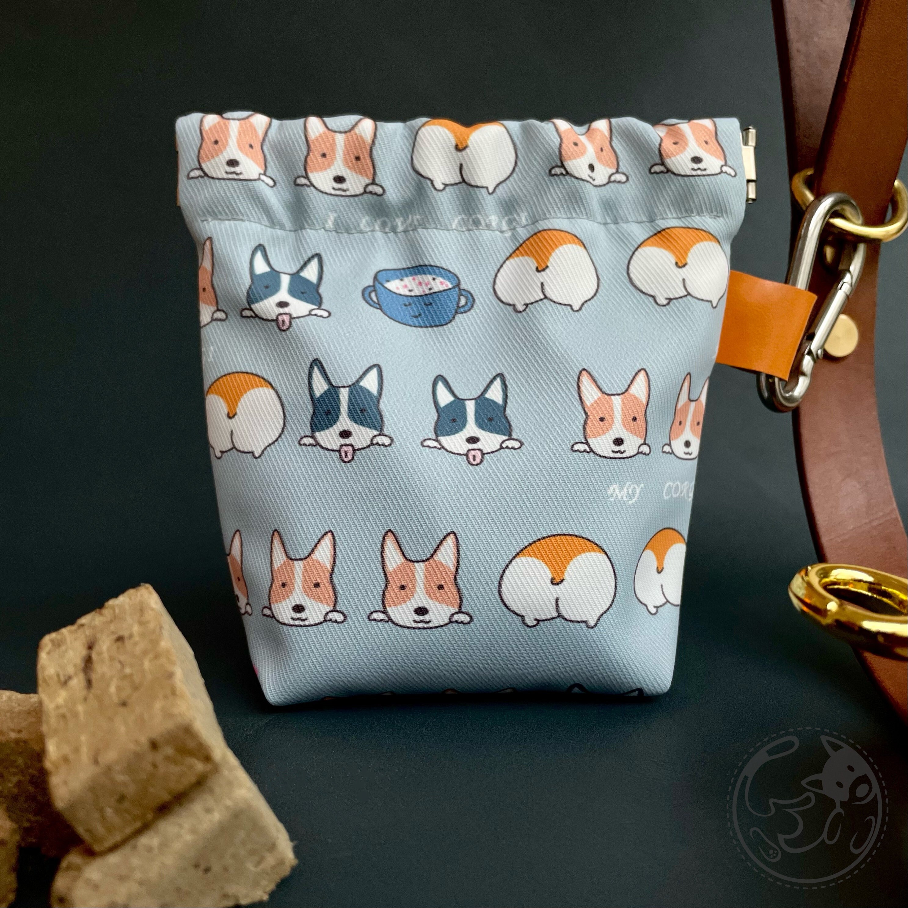 Corgi Zipper Pouches – Corgi On Fleek