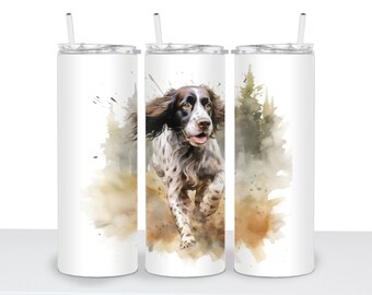 English Springer 20oz tumbler