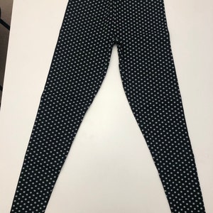 Womens Soft Stretch Fine Cotton High Waisted Leggings Casual