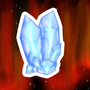 Crystal sticker