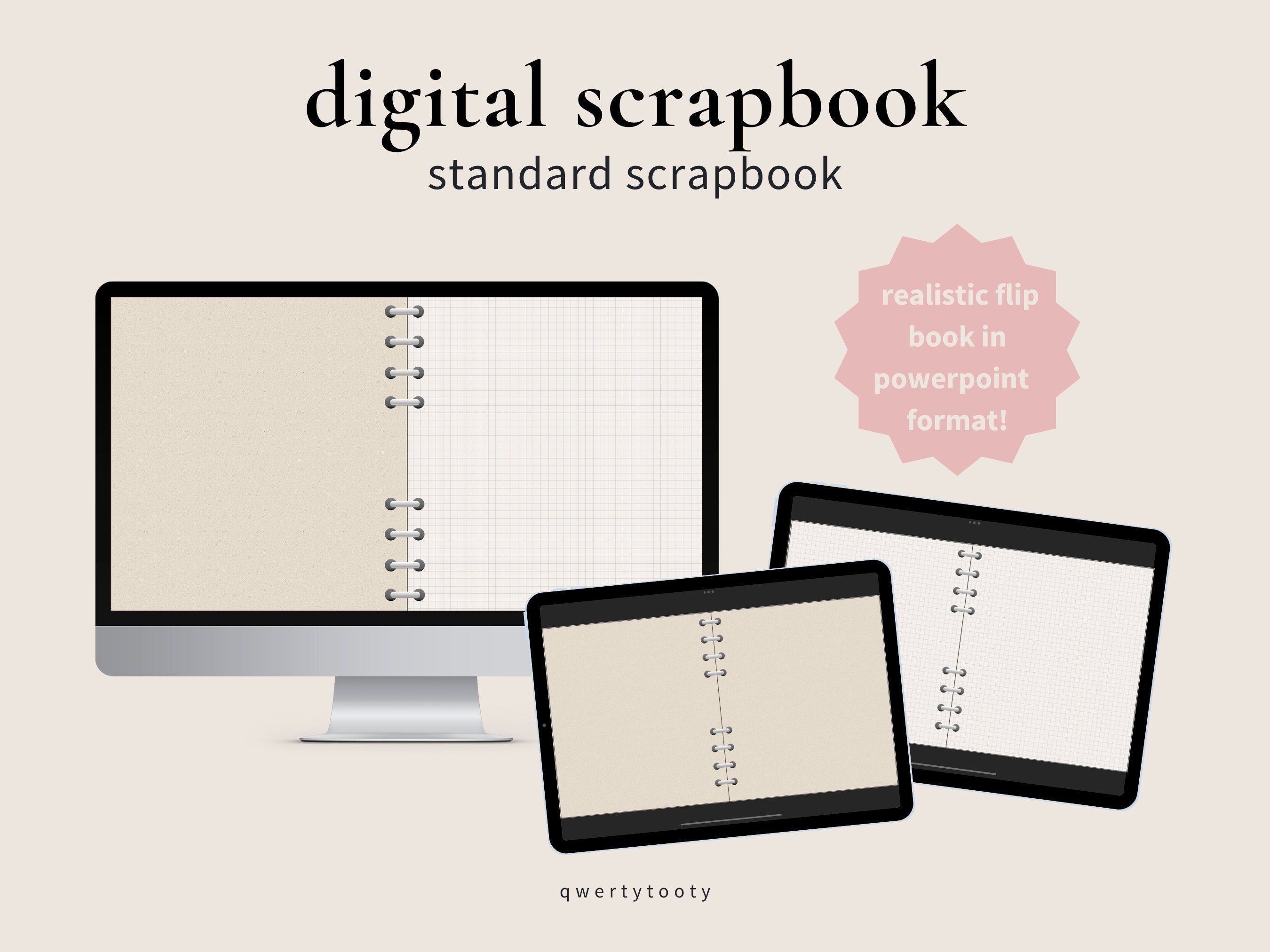 Digital Scrapbook Binder Personalized Couples Scrapbook Story Etsy