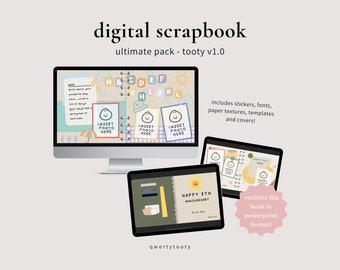 Valentine’s Day Gift for Boyfriend, Personalized Gift for Her, Couples Memory Book, Digital Photo Album PowerPoint, Instant Download